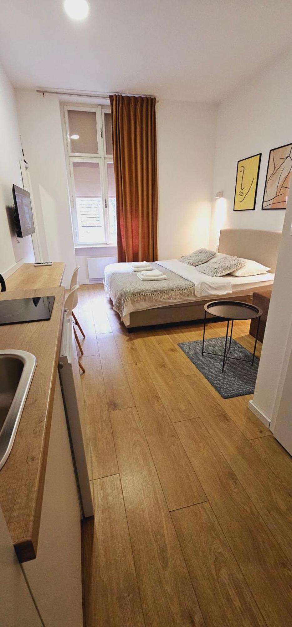 Noble Studio Apartments 萨格勒布 外观 照片